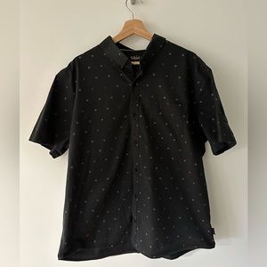 Mens XXL Casual Short Sleeve Dress Shirt